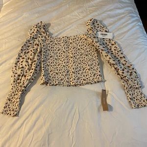 Reformation pinto top in Marion size M